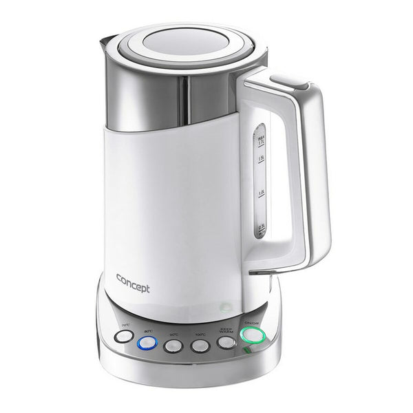Wasserkocher Concept RK3170  Weiß plástico,acero inoxidable 2200 W 1,7 L