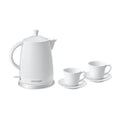 Teekannenspiel Concept RK0040  Weiß 1500 W 2200 W 1,5 L