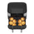 Heißluftfritteuse Concept FR8000 Schwarz Silberfarben 2850 W 8 L