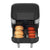 Heißluftfritteuse Concept FR8000 Schwarz Silberfarben 2850 W 8 L