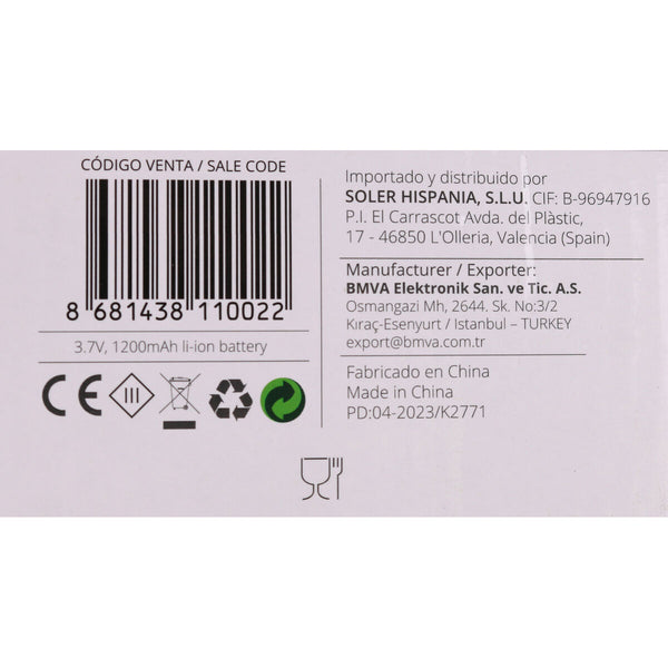 Tragbarer, wiederaufladbarer Mini-Zerkleinerer Inde 320 ml