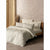 Bettbezug-Set Weiß 220 x 240 cm