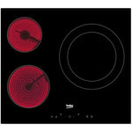 Platte aus Glaskeramik BEKO HIC63402T 60 cm 58 cm 5700 W
