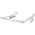 Waschmaschinen-Trockner-Verbindungssatz BEKO 7189731110 Weiß 62 x 9 x 152 cm Metall