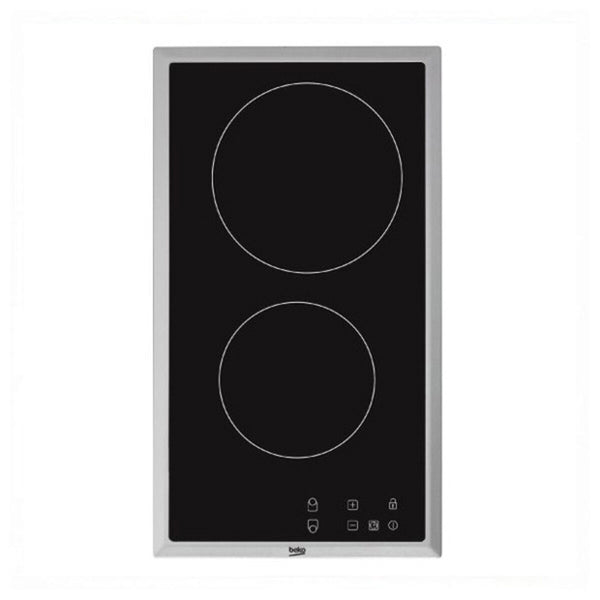 Platte aus Glaskeramik BEKO HDMC32400TX 30 cm 3000 W