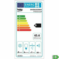 Konventioneller Rauchfang BEKO Silberfarben Stahl (Restauriert A)