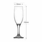 Champagnerglas Inde Misket Satz 190 ml (4 Stück)