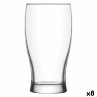 Bierglas LAV Belek Durchsichtig Kristall 6 Stücke (8 Stück) (375 cc)