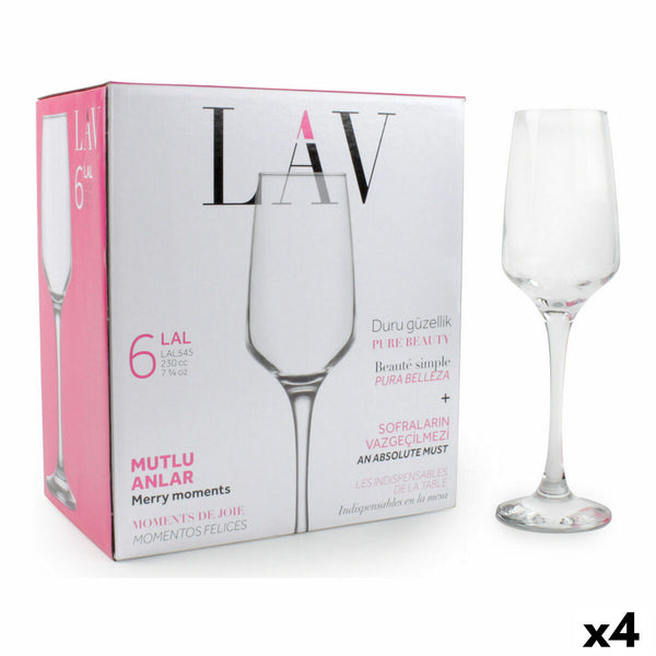 Champagnerglas LAV Lal 6 Stücke (4 Stück)