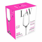 Champagnerglas LAV Lal 6 Stücke (6 Stück)