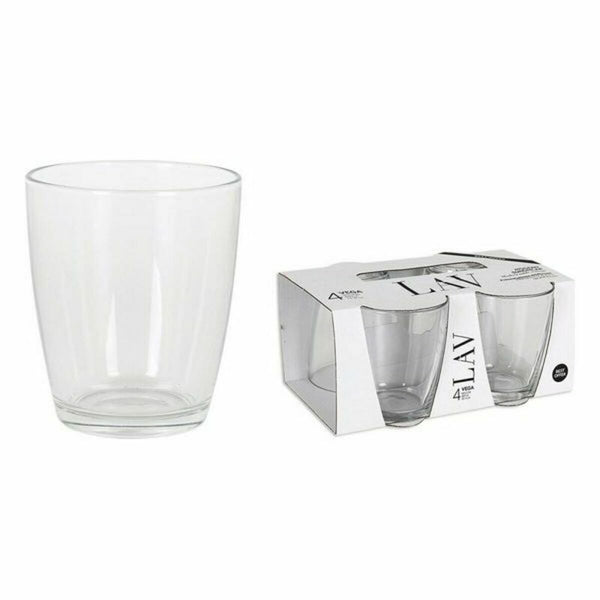 Gläserset LAV 65357 340 ml 4 Stücke (4 Stück) (12 Stück)