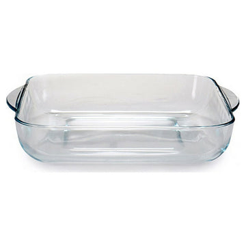 Auflaufformset für den Backofen Pasabahce 1690037 Durchsichtig Kristall 1 L 2 Stücke