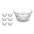 Schalenset Pasabahce 118881-111815-530146 Frezya Durchsichtig Glas 175 ml