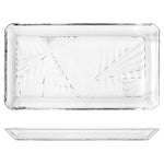 Schale Pasabahce 1120163-68153 5798222 Durchsichtig Glas Kristall 12 x 1,8 x 21,8 cm