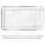 Schale Pasabahce 1120163-68153 5798222 Durchsichtig Glas Kristall 12 x 1,8 x 21,8 cm