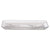 Schale Pasabahce 1120163-68153 5798222 Durchsichtig Glas Kristall 12 x 1,8 x 21,8 cm