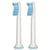 Ersatz für Elektrozahnbürste Philips HX6052/10 (2 pcs) (2 Stück)