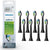 Ersatzkopf Sonicare W2 Optimal Philips HX6068/13 Schwarz 8 Stück