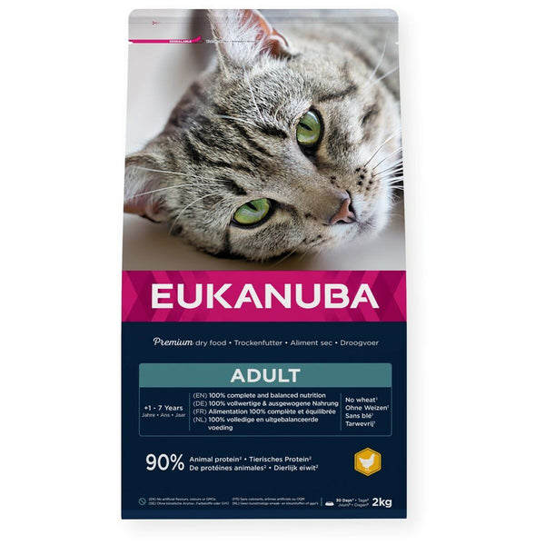 Katzenfutter Eukanuba Adult Chicken Huhn 2 Kg