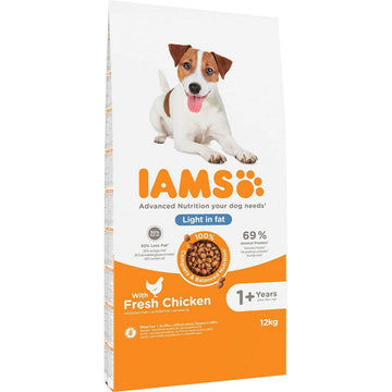 Hundefutter IAMS Vitality Adult Light Huhn 12 kg