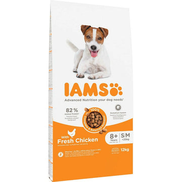 Hundefutter IAMS Vitality Senior Small & Medium Huhn 12 kg