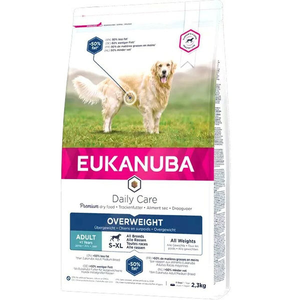 Hundefutter Eukanuba Daily Care Overweight Erwachsener Huhn Truthahn 12 kg