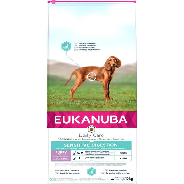 Hundefutter Eukanuba Welpe/Junior Huhn 12 kg