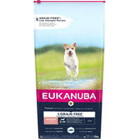 Hundefutter Eukanuba  Grain Free Senior small/medium breed Senior Fisch 12 kg