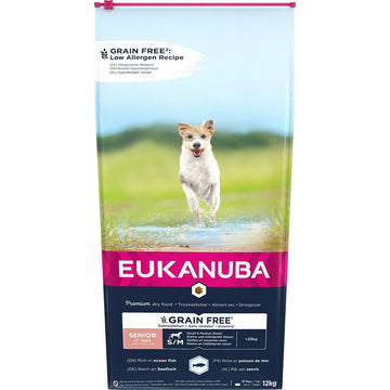 Hundefutter Eukanuba  Grain Free Senior small/medium breed Senior Fisch 12 kg