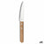 Fleischmesser Amefa Pizza Bois Metall Holz (21 cm) (Pack 12x)