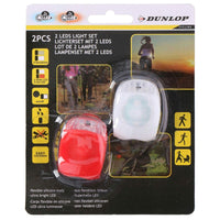 Fahrradlichter-Set Dunlop 2 Stücke