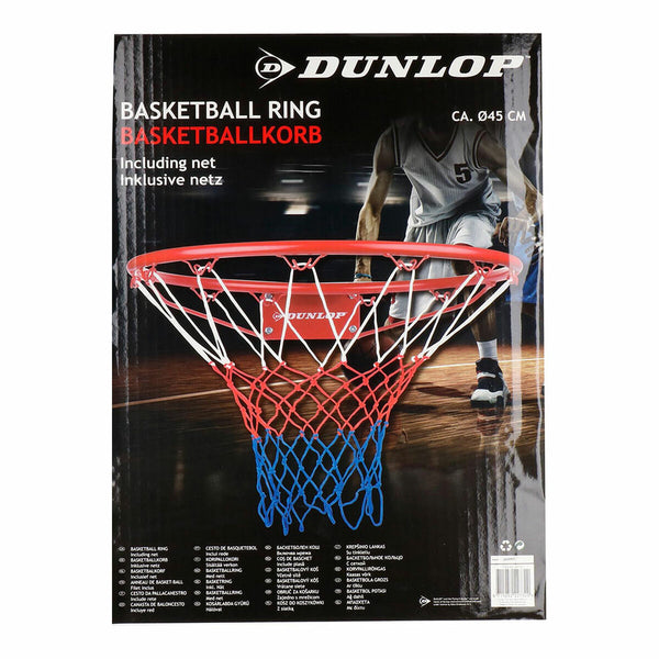 Basketballkorb Dunlop Blau Weiß Rot Ø 45 cm
