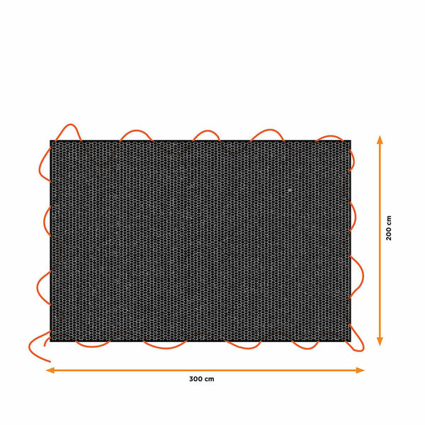 Anhängerabdeckung Black & Decker 2 x 3 m