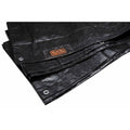 Anhängerabdeckung Black & Decker Schwarz 3 x 4 m