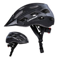 Fahrradhelm für Erwachsene Dunlop M Schwarz LED Leicht