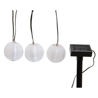 LED-Lichterkette Lumineo Außenbereich Solar Weiß (7,5 m)