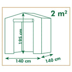 Gewächshaus Nature 195 x 143 x 143 cm