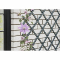 Gartenzaun Nature NATURE Anthrazit Kunststoff