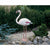 Dekorative Gartenfigur Ubbink Harz Rosa Flamingo