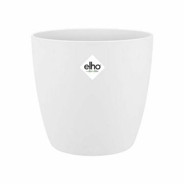 Blumentopf Elho Weiß Kunststoff rund
