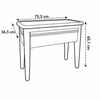 Blumentopf Elho   Gemüse Pflanztisch Zitronengrün 36,5 x 75,5 x 65 cm