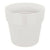 Blumentopf Elho Weiß Kunststoff rund Ø 35 cm Ø 35 x 32 cm