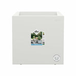 Blumentopf Elho Weiß Ø 39 cm Kunststoff karriert Moderne