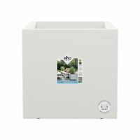 Blumentopf Elho Weiß Ø 39 cm Kunststoff karriert Moderne