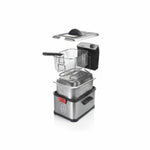 Fritteuse Princess 183001 Schwarz Silberfarben (Restauriert A)
