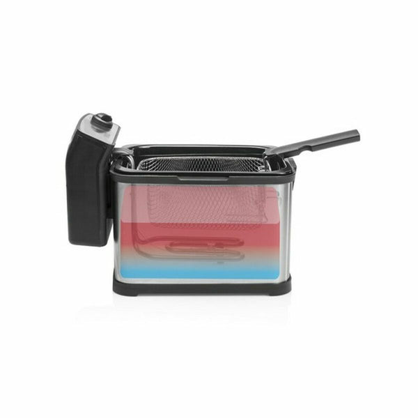 Fritteuse Princess 183001 Schwarz Silberfarben (Restauriert A)