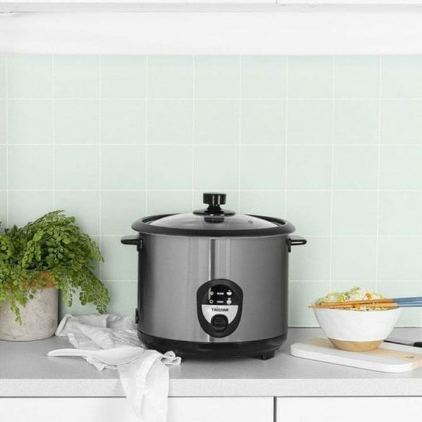 Reiskocher Tristar RK-6129 Arrocera 900 W Silberfarben Edelstahl 2,2 L