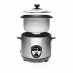 Reiskocher Tristar RK-6127 Grau Schwarz/Silberfarben Silberfarben Edelstahl 500 W