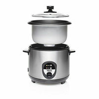 Reiskocher Tristar RK-6127 Grau Schwarz/Silberfarben Silberfarben Edelstahl 500 W