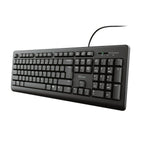 Tastatur Trust 23880 Schwarz Englisch EEUU QWERTY
